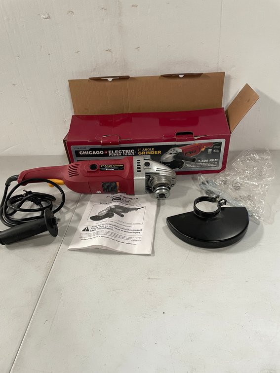 Chicago 7" Angle Grinder (A)