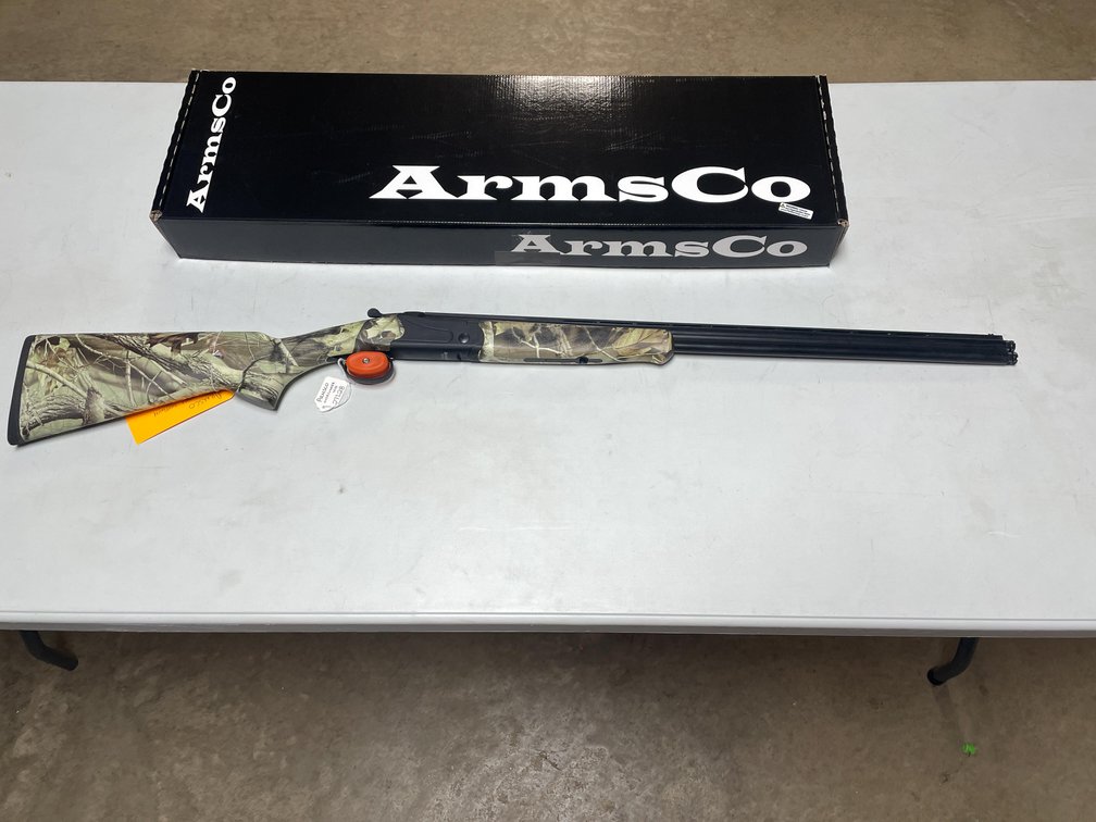 ArmsCo Field  410 Ga. Over Under Shotgun, SN: 410U20-000307