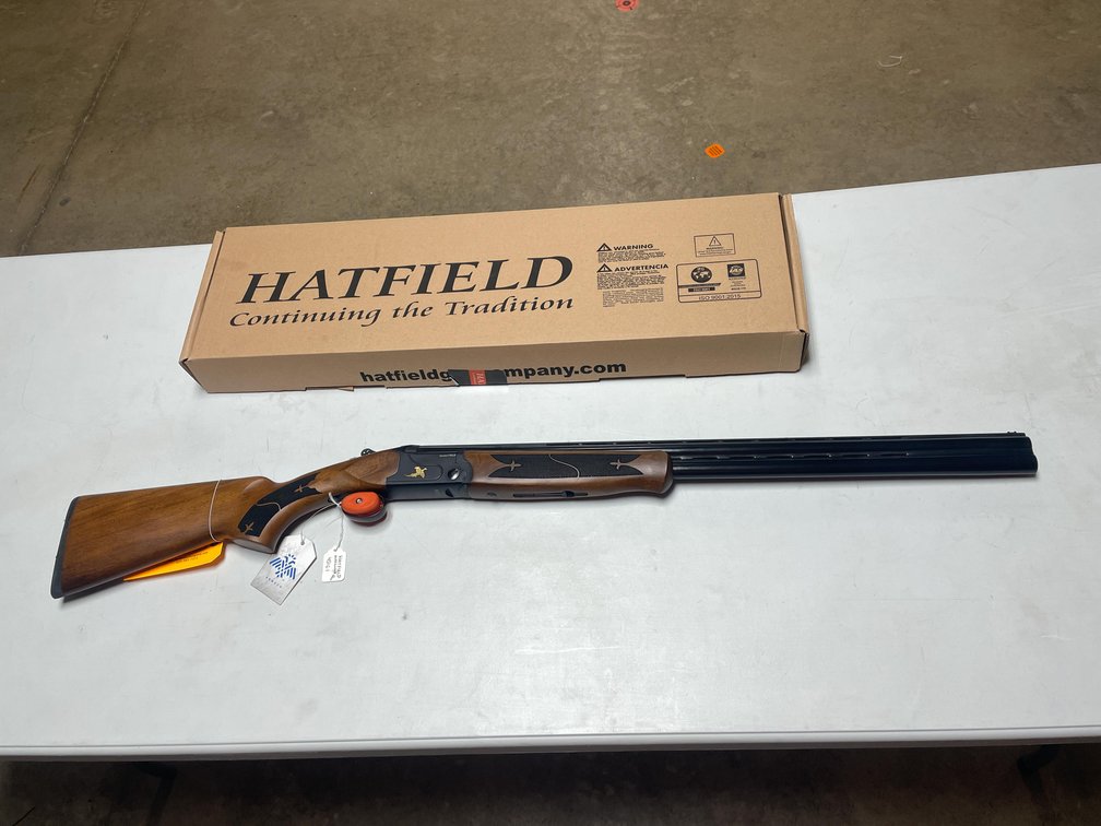 Hatfield Field  12 Ga. Over Under Shotgun, SN: 12U23-000418