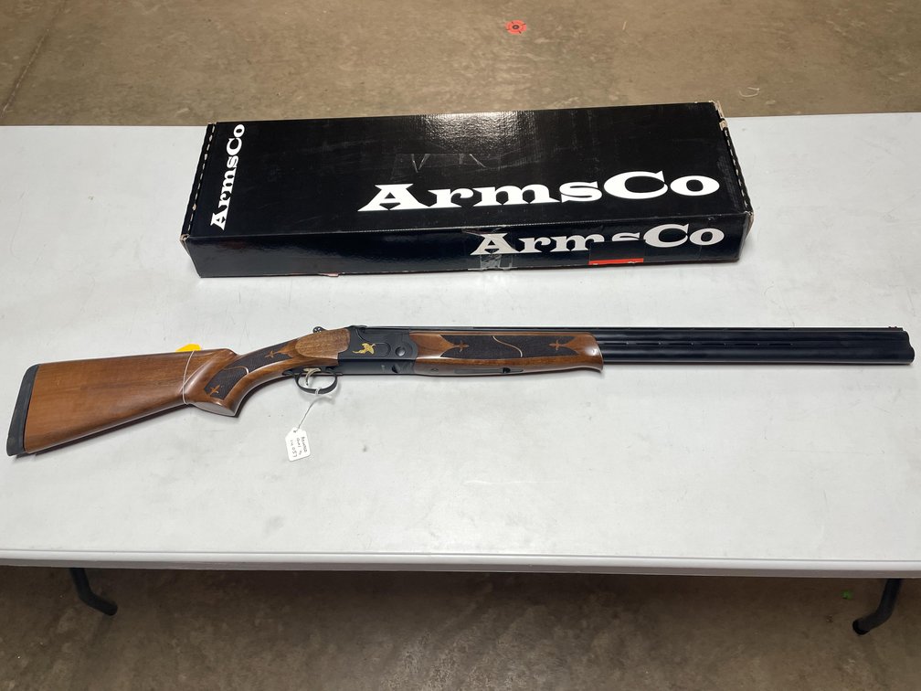 ArmsCo  12 Ga. Over Under Shotgun, SN: 12U17-001242