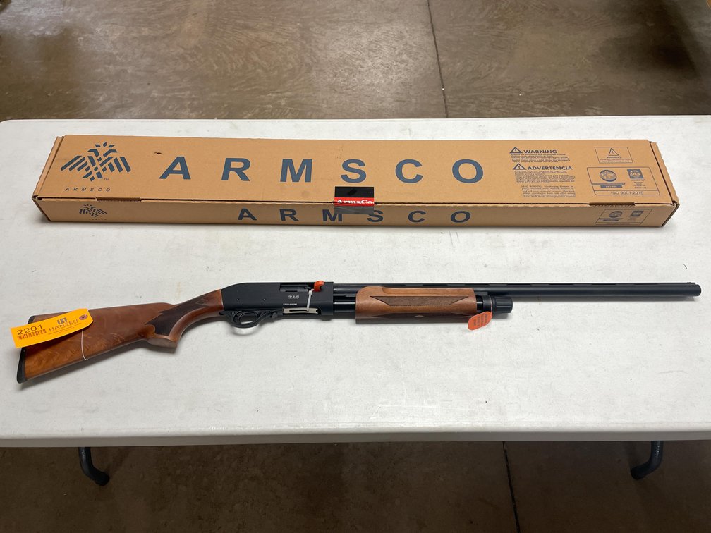 ArmsCo  PAS 12 Ga. Pump Action Shotgun, SN: 12P21-005280