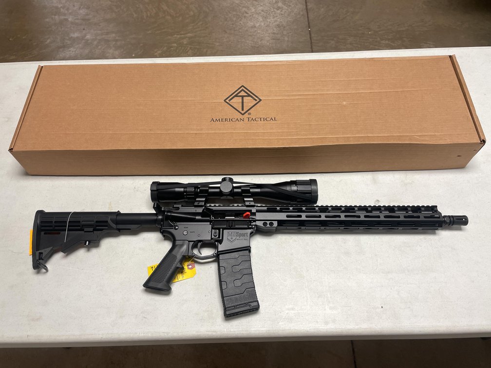 American Tactical AR-15 5.56/.223 Semi-Auto Rifle, SN: MSA146310