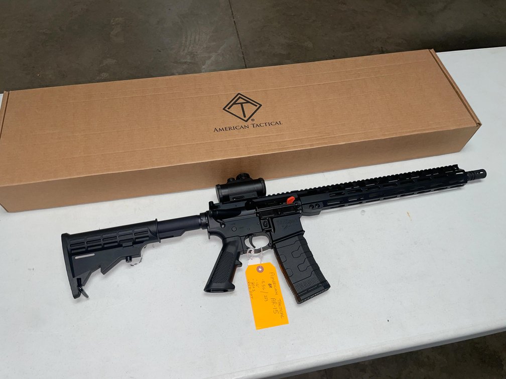 American Tactical AR-15 5.56/.223 Semi-Auto Rifle, SN: MSA146290