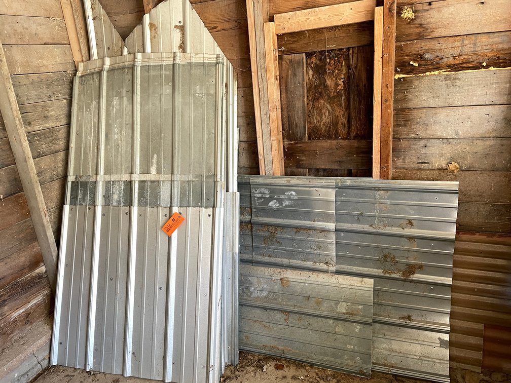 Assorted Metal Roofing