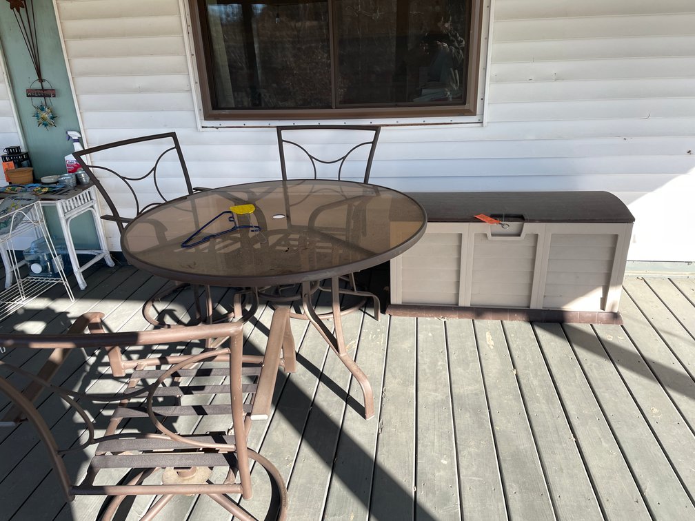 Patio Table and (3) Chairs