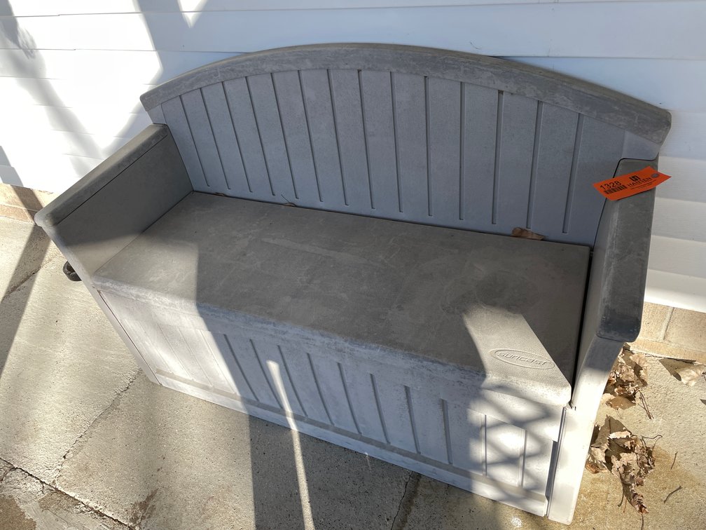 Plastic Garden Bench