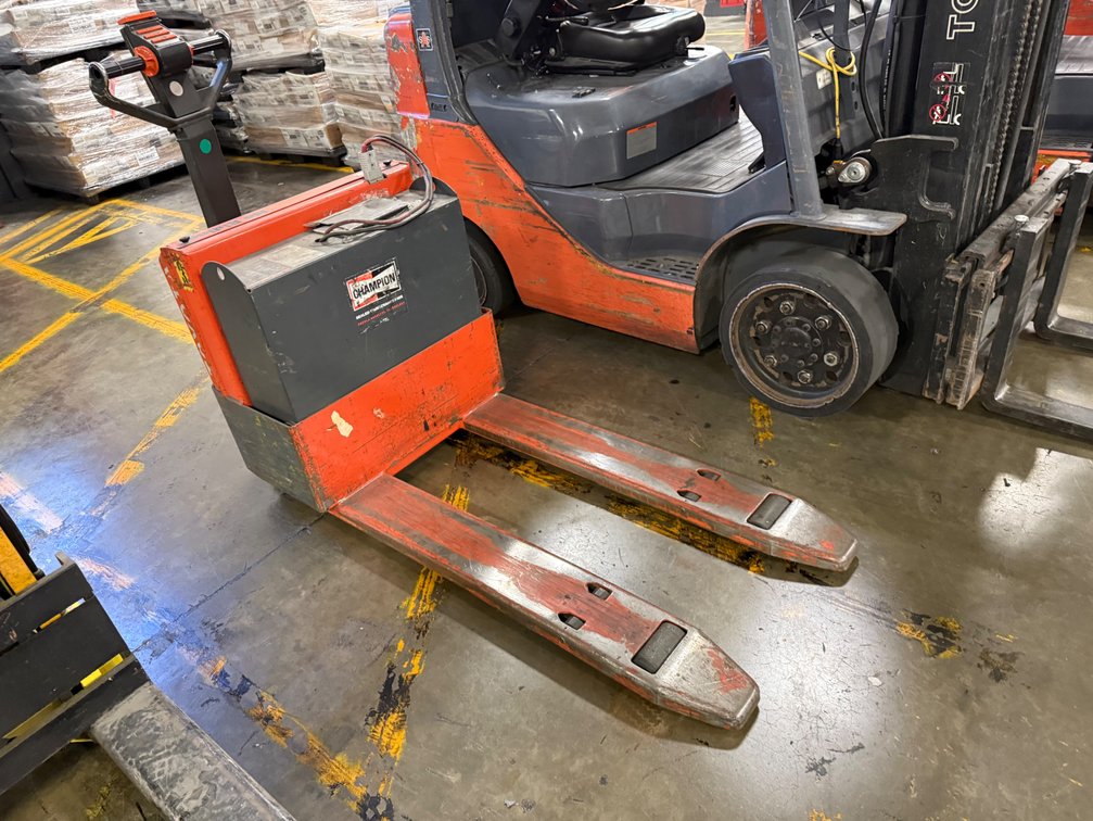 Toyota Walk Behind Electric Pallet Jack, (Located in Pewaukee, WI)