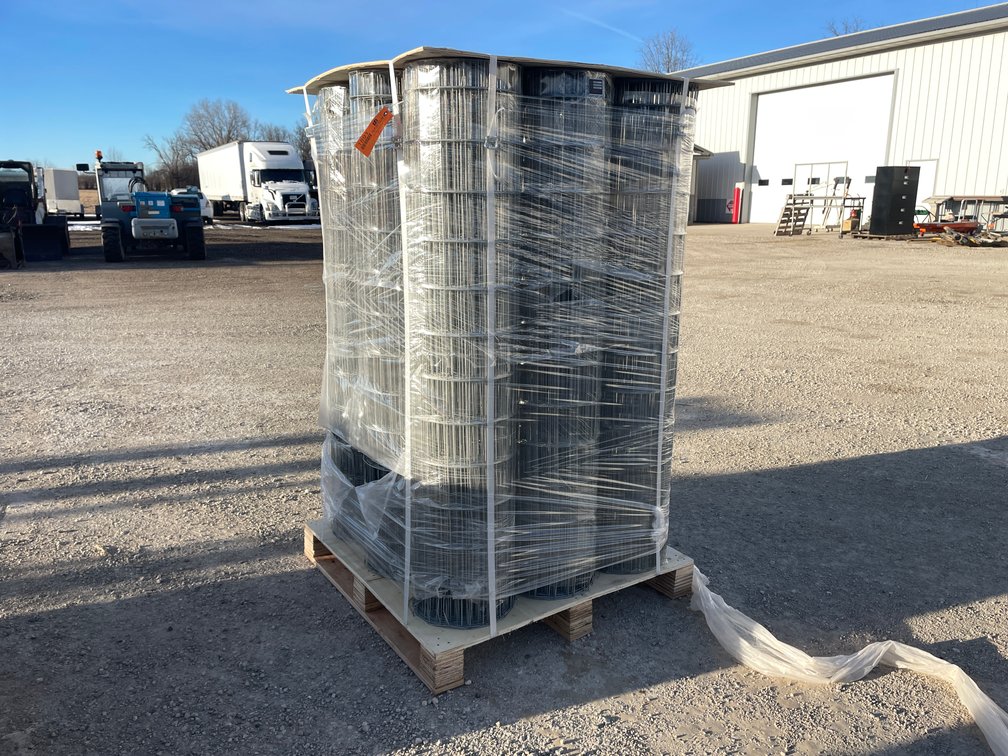(9) Unused Rolls of Mesh Fencing