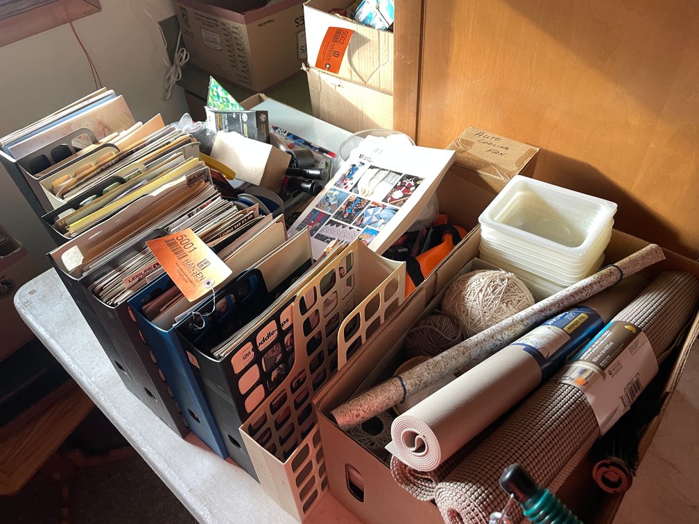 Knitting, Crocheting, and Miscellaneous Household Items