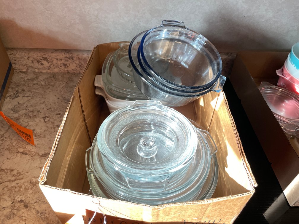 Corningware Dishes and Glass Containers