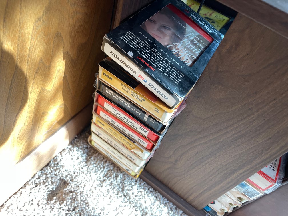 Miscellaneous Cassette Tapes, CD's, and 8 Track Music