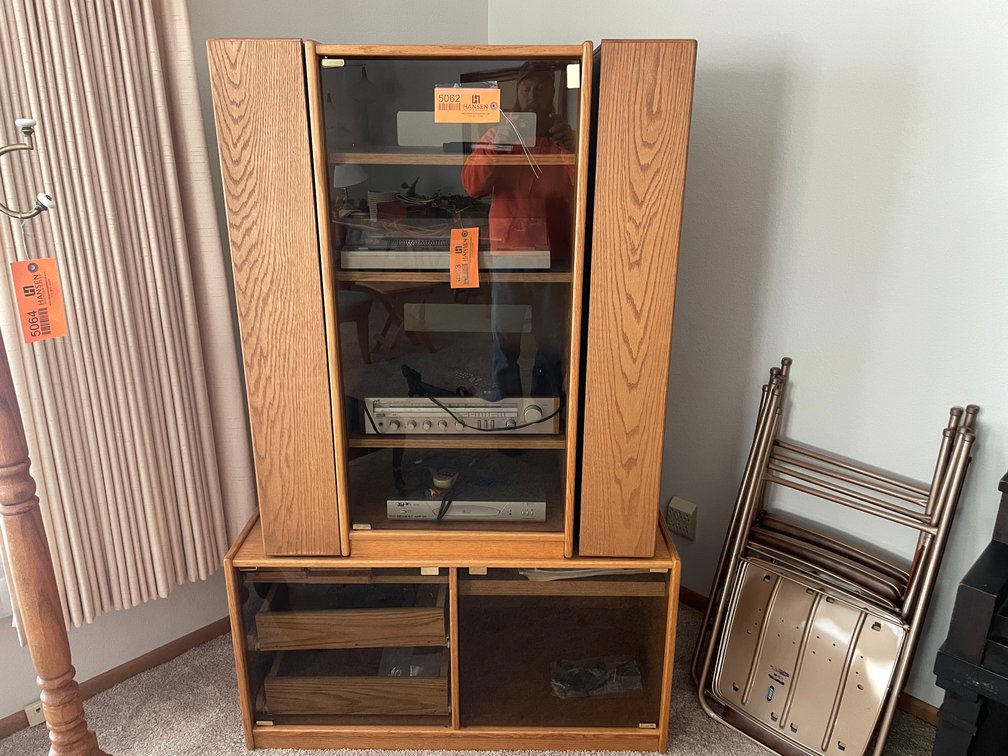 Wood Entertainment Center