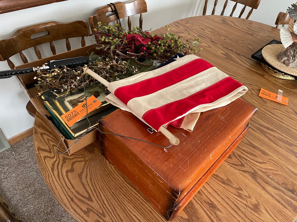 Flatware Box and Decorative Home Items