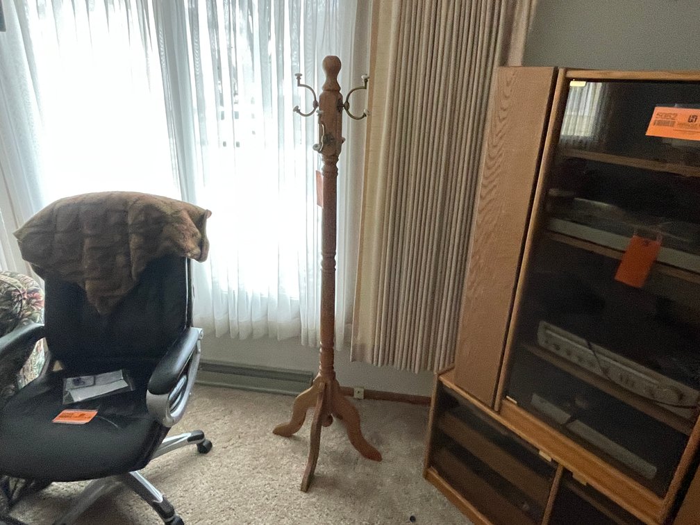 Wood Coat Rack