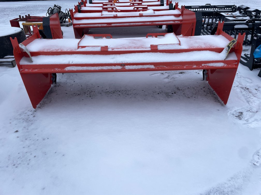 96" Skidsteer Snow Pusher