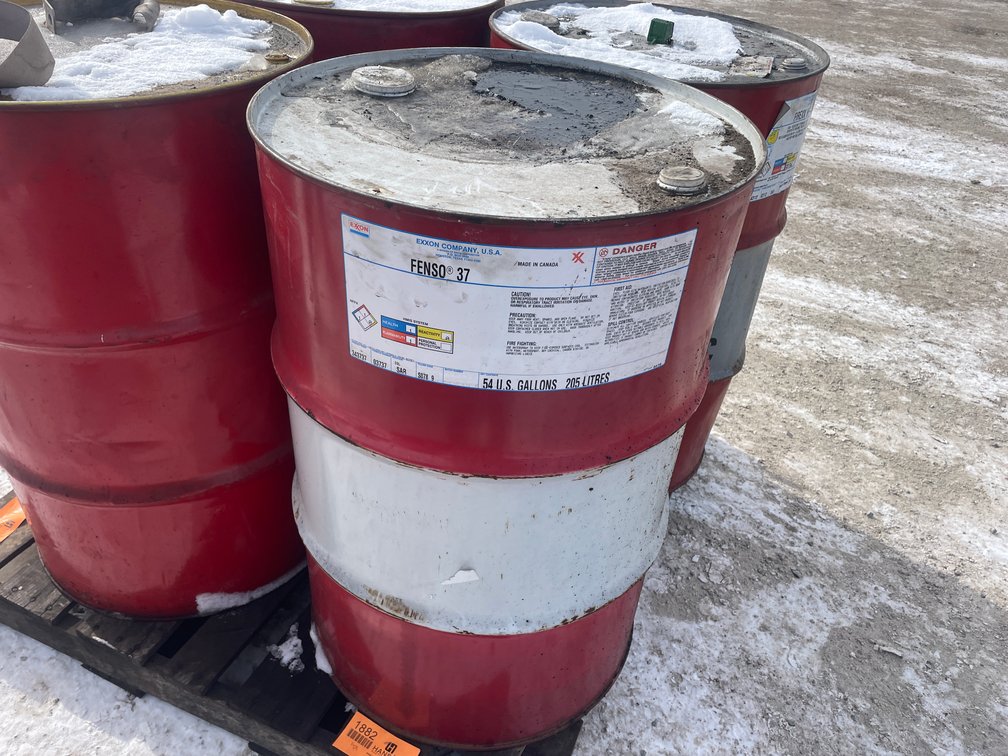 Barrel of Exxon Fenso 37 Oil