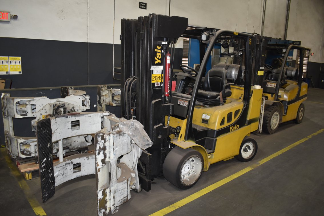 Yale LP Clamp Truck