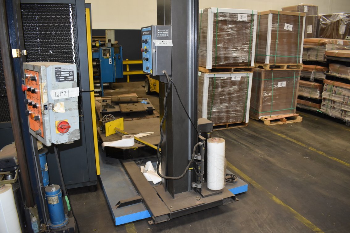 Cousins Packaging Pallet Wrapper with Scale