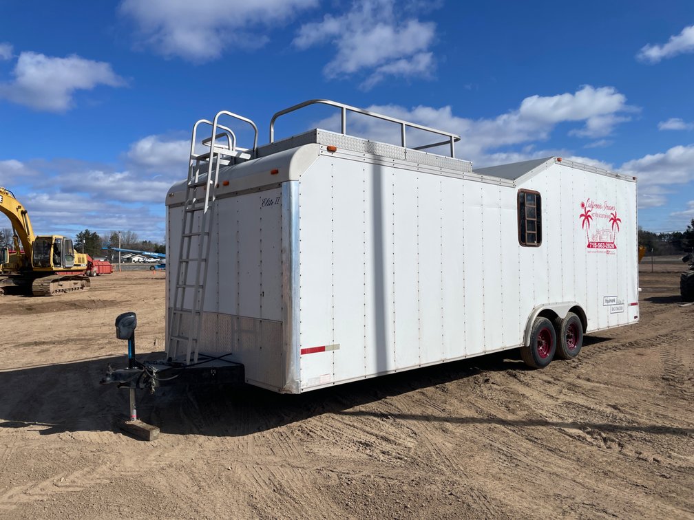 26’ Enclosed Race Trailer (No Title)