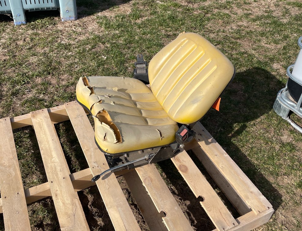 John Deere Tractor Seat