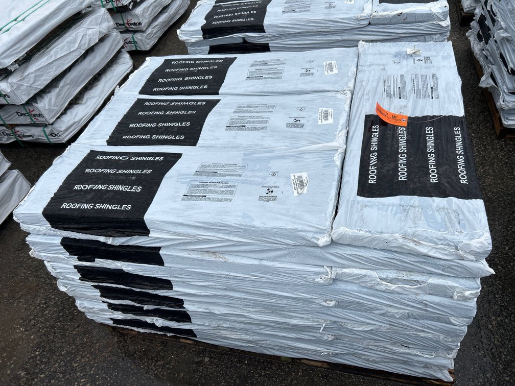 48 Bundles - BP Mystique 42, Color Slate Grey Fiberglass Roofing Shingles