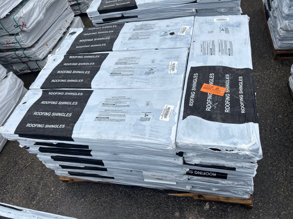 48 Bundles - BP Mystique 42, Color Slate Grey Fiberglass Roofing Shingles
