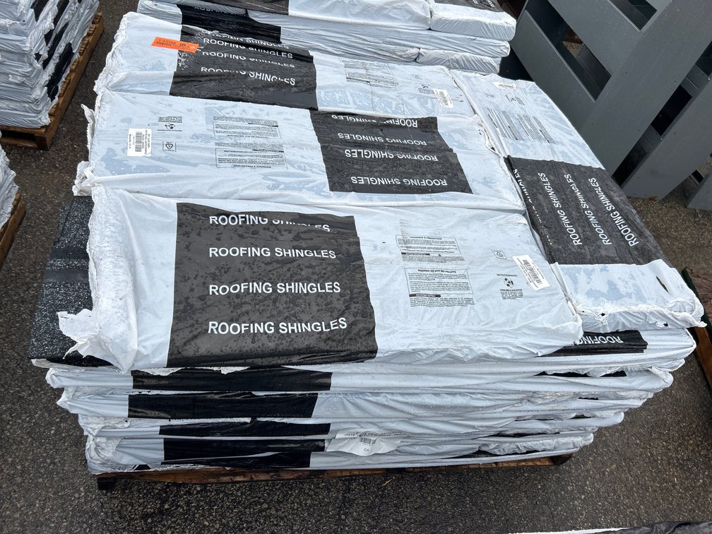48 Bundles - BP Mystique 42, Color Slate Grey Fiberglass Roofing Shingles