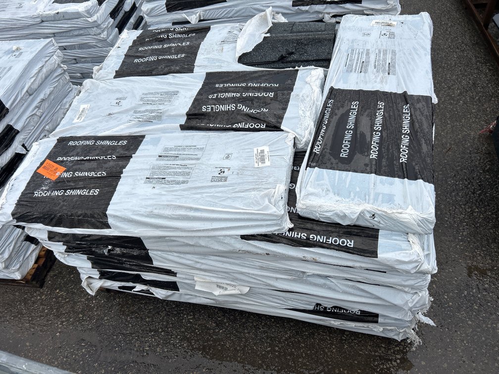 48 Bundles - BP Mystique 42, Color Slate Grey Fiberglass Roofing Shingles