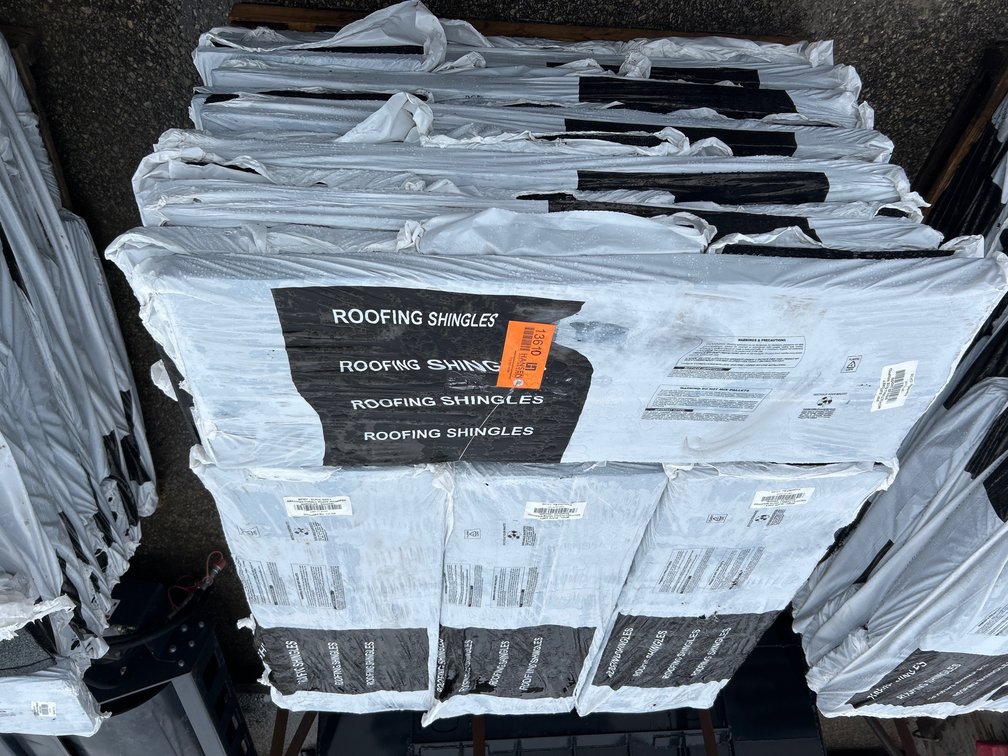48 Bundles - BP Mystique 42, Color Slate Grey Fiberglass Roofing Shingles