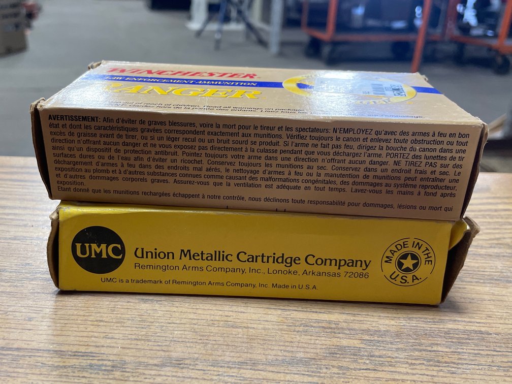 Approx. (50) Rds. UMC .40 S&W, (50) Rds. Winchester Ranger .40 S&W (Neenah, WI)