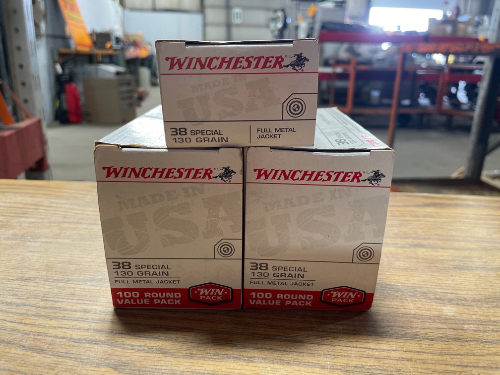 (250) Rds. Winchester .38 SPL (Neenah, WI)
