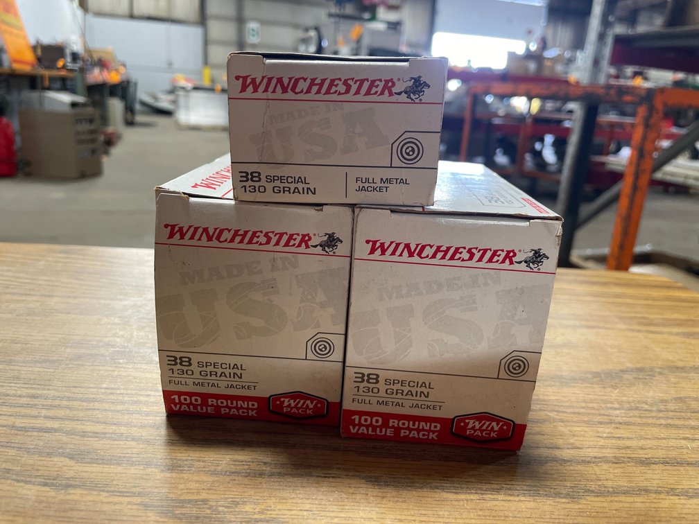 (250) Rds. Winchester .38 SPL (Neenah, WI)