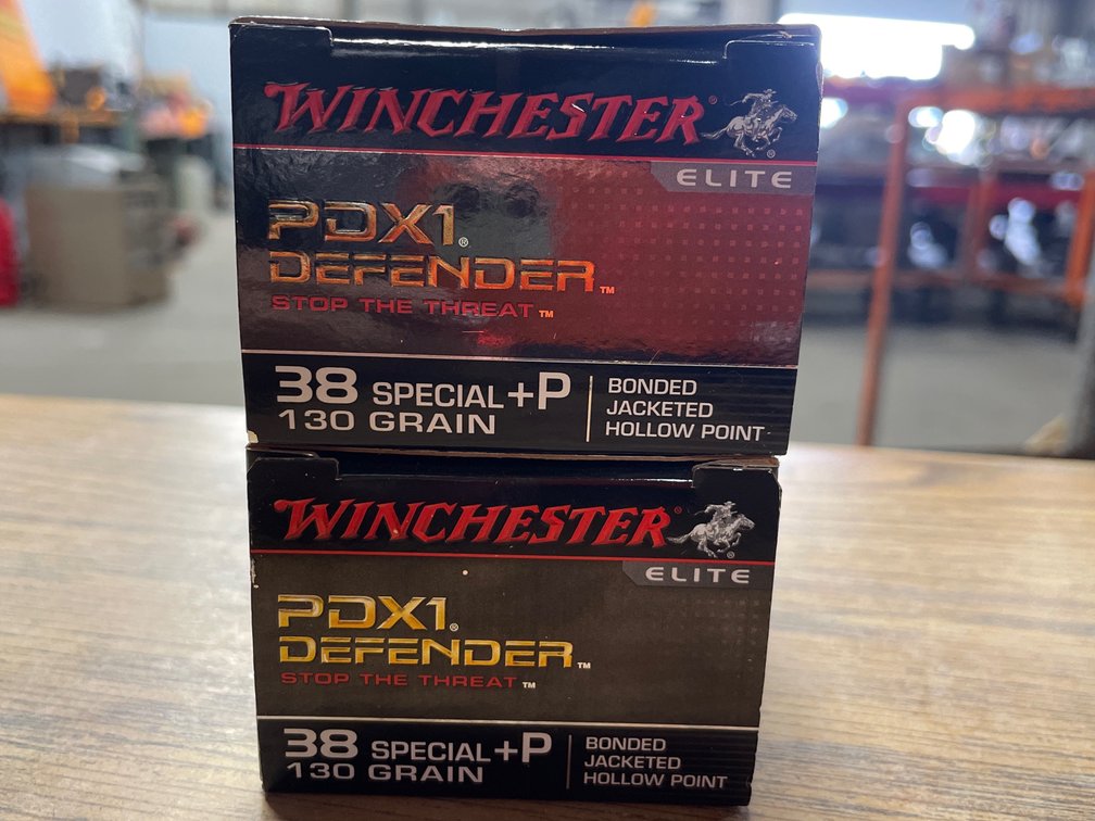 Approx. (40) Rds. Winchester .38 SPL+P (Neenah, WI)