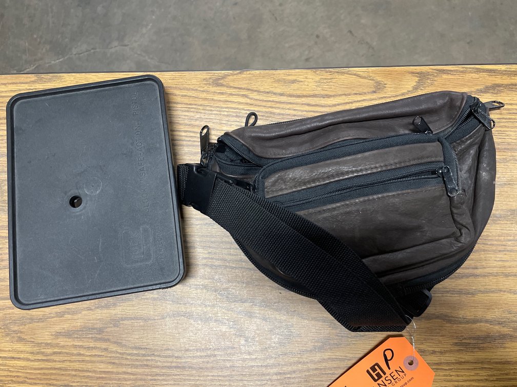 (1) Handgun Holster, (1) Hard Case  (Neenah, WI)