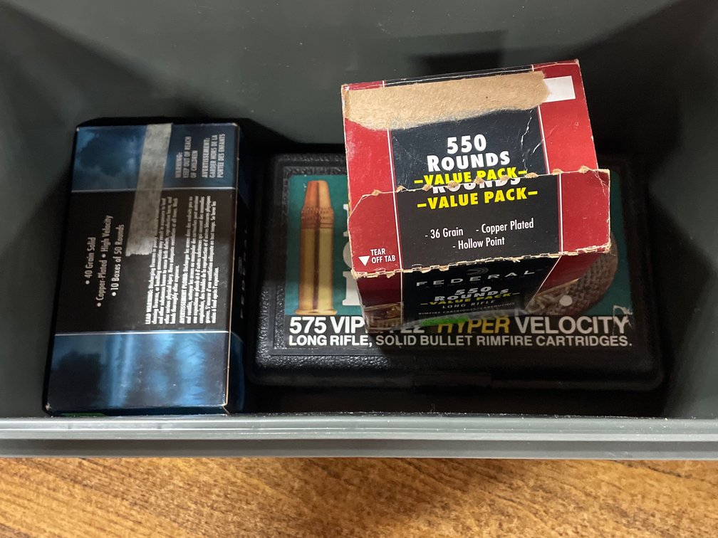 Federal .22 LR, Remington 575 Viper .22 LR, Federal .22 LR (Neenah, WI)