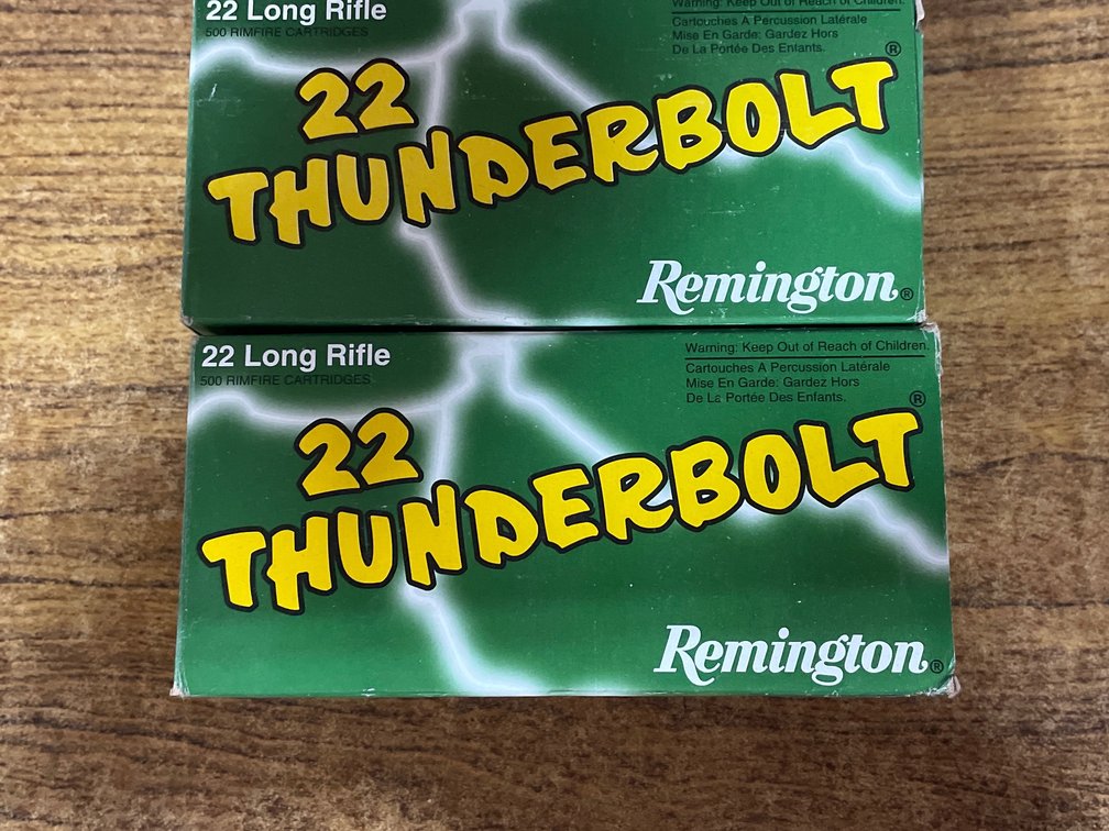 (1000) Remington Thunderbolt .22 LR (Neenah, WI)