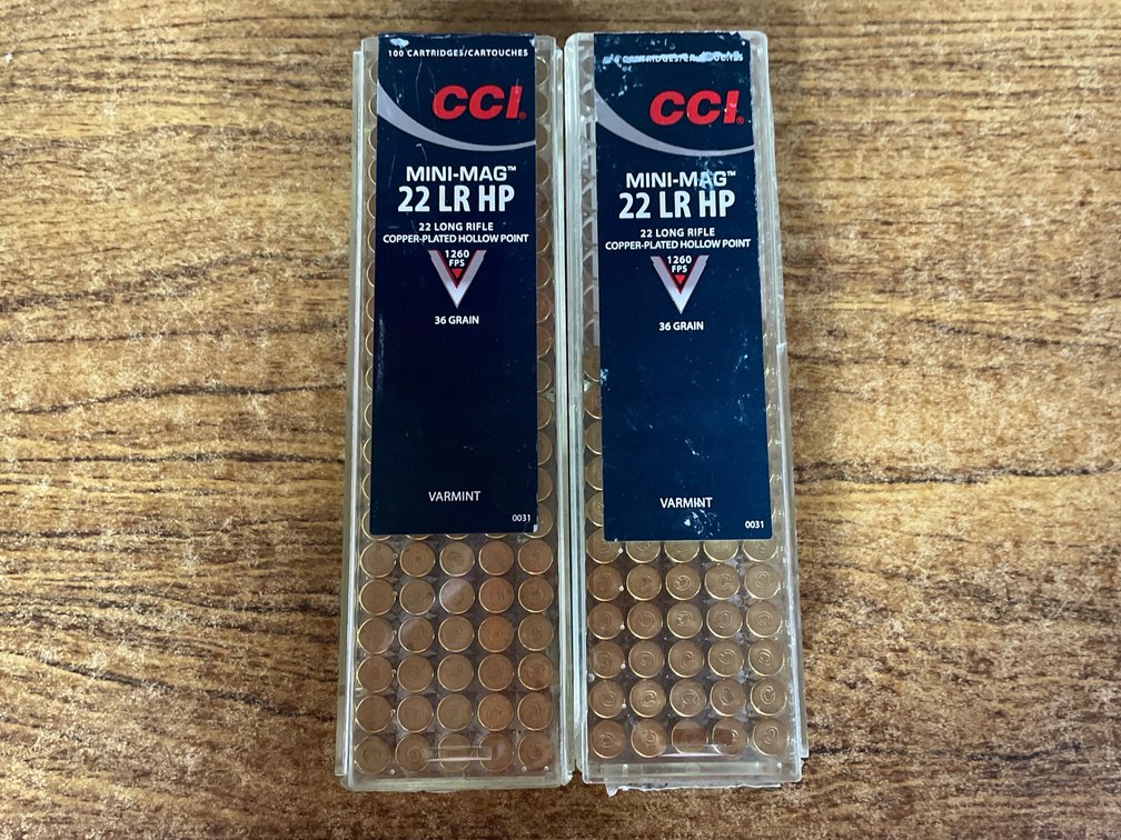 (156) Rds. CCI 22 LR  (Neenah, WI)