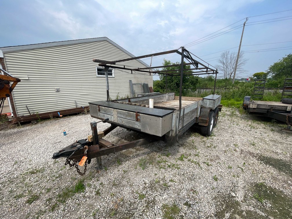 Tandem Axle 13' Utility Trailer (No Title)