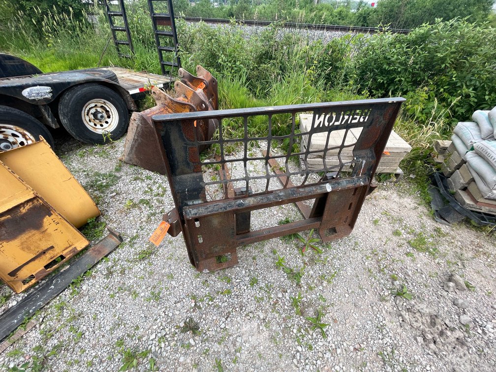 Berlon Skid Steer Fork Attachment