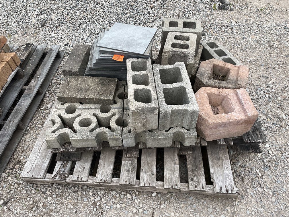 Pallet of Decorative Brick and Tile