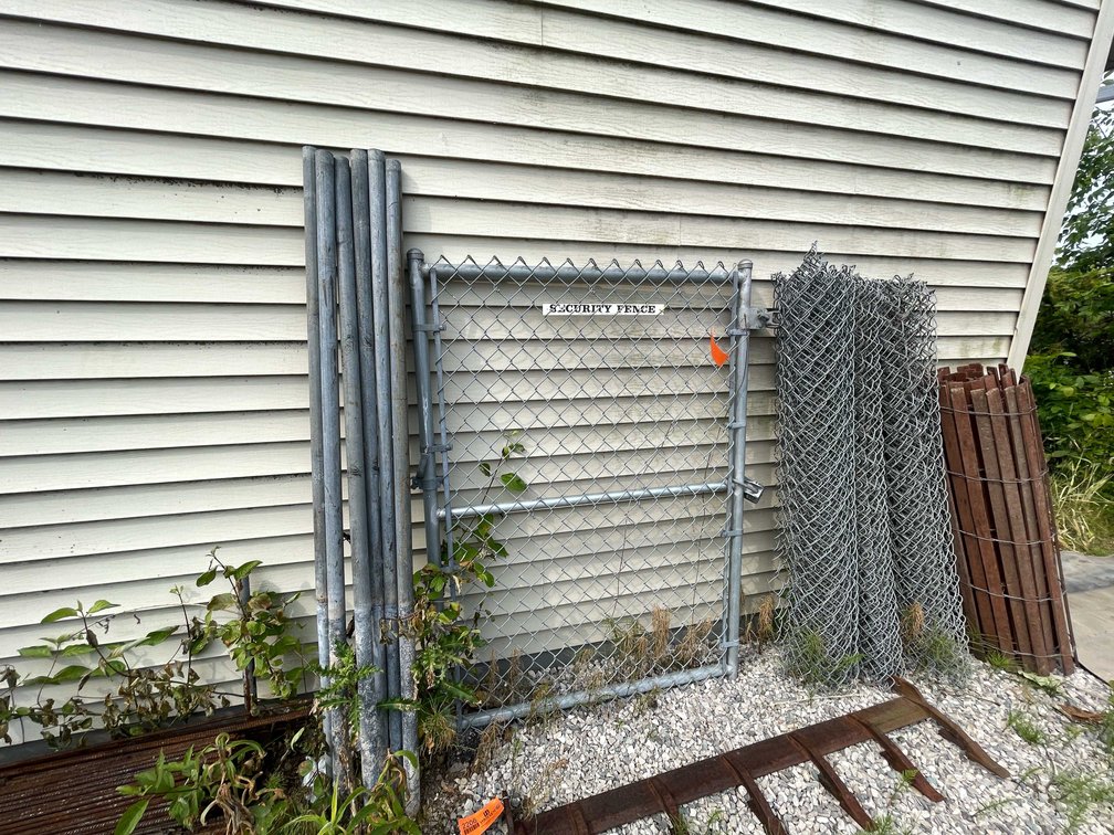 Chain Link Fence Pieces