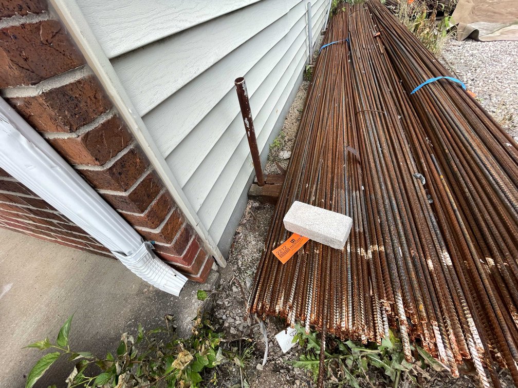 Bundle of 3/8" Diameter Rebar