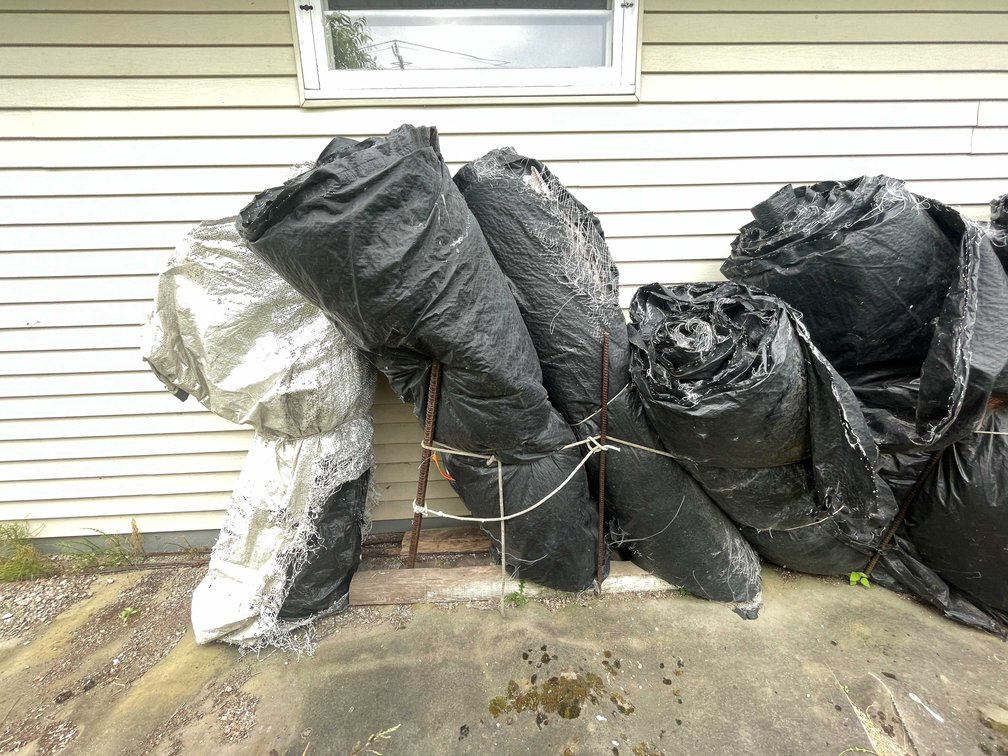 (4) Concrete Insulation Blankets