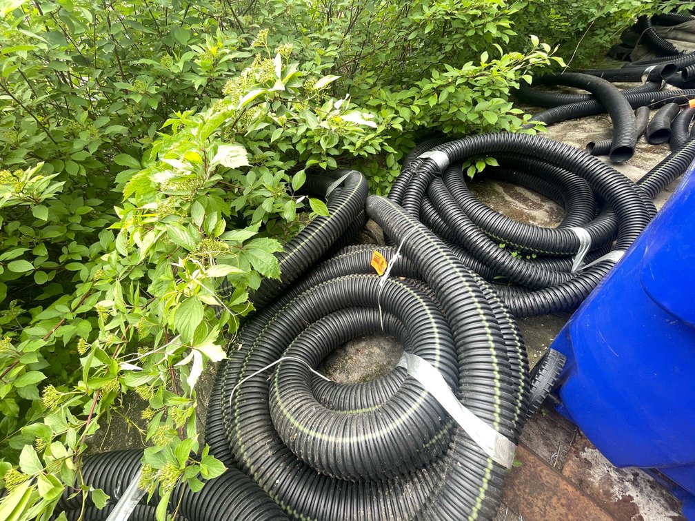 (4) Rolls of Drain Tile