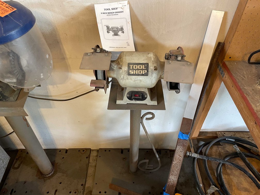 Tool Shop 6" Bench Grinder with Stand