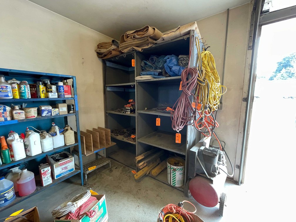 Metal Shelving Unit