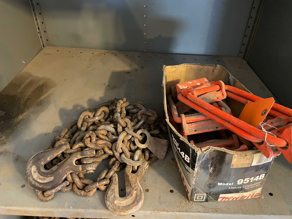 (6) Ellis Shore Clamps