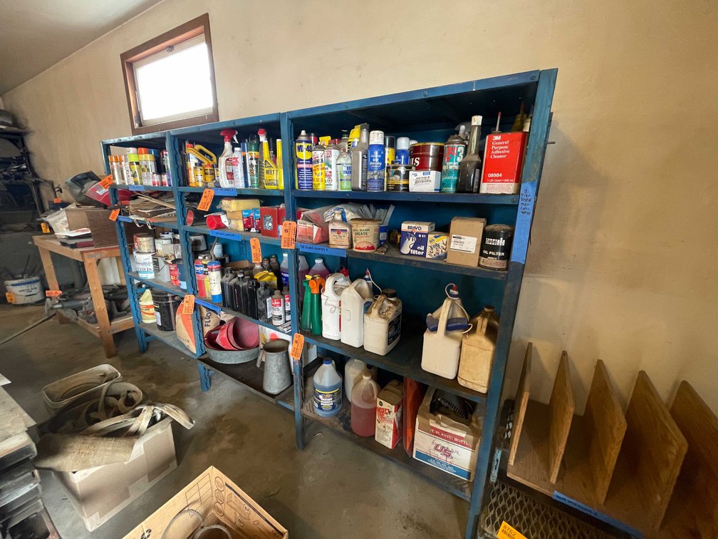 Metal Shelving Unit