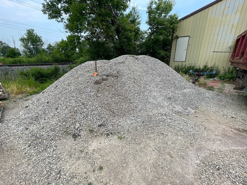 Pile of Crushed Stone