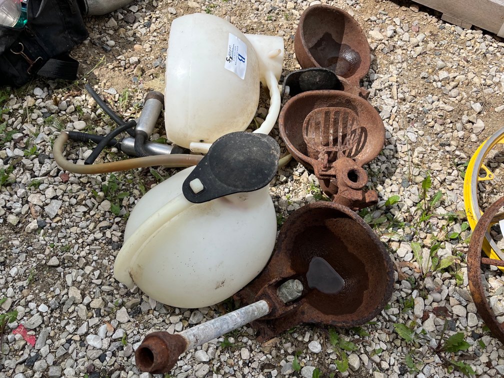 Milk Pails and Water Cups